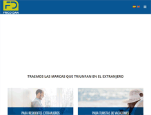 Tablet Screenshot of fricodan.com